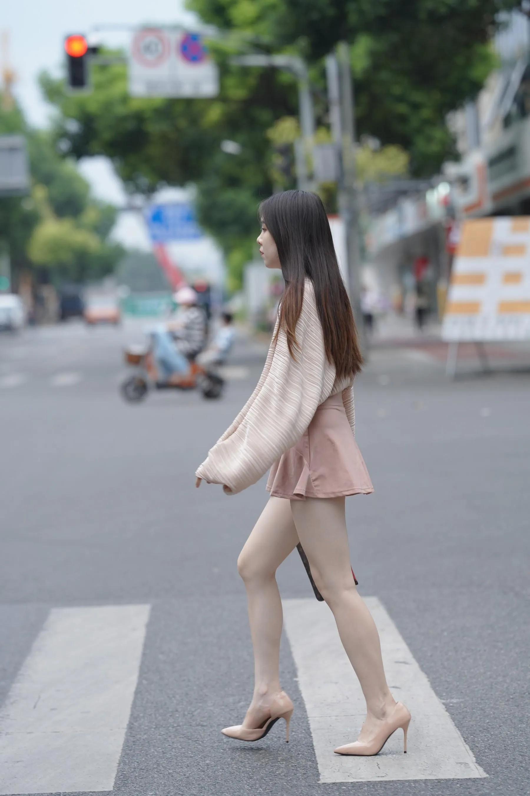 魔镜街拍 NO.167 可爱的粉色短裙小姐姐 [495P]插图8